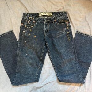 Women’s Jeans w/ Gold Accents
-Brand is Seven 7
- Size 28, but fits more like 26